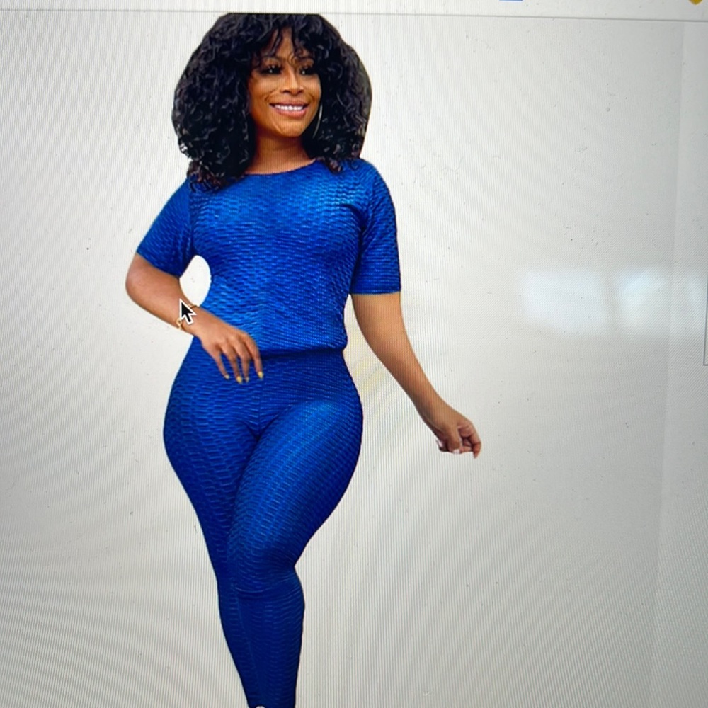 Siaeamrg: Two-piece Outfit for Women High Waist Yoga Leggings Set.
